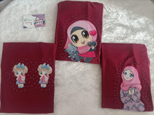 Load image into Gallery viewer, Girls Laser Hija ( حجابات بناتية بطباعة ليزرية ثابتة )