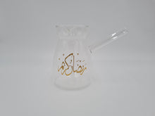 Load image into Gallery viewer, Ramadan Printed Glass coffee pot
