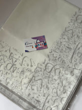 Load image into Gallery viewer, Arabesque Crepe Shawl ( شالات الأحرف العربية )