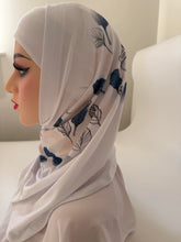 Load image into Gallery viewer, Laser-printed Lycra hijab for teens (حجابات ليكرا قطعتين بطباعة ليزرية ثابتة )