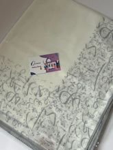 Load image into Gallery viewer, Arabesque Crepe Shawl ( شالات الأحرف العربية )