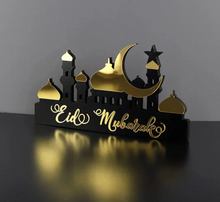 Load image into Gallery viewer, Arabic Style Eid Mubarak Wooden
