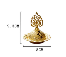Load image into Gallery viewer, Arab Luxury Metal Incense Burner Aromatherapy Aroma Diffuser
