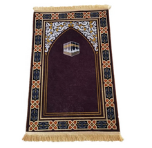Load image into Gallery viewer, Kristal velvet Prayer Mat - Thick for Adult

