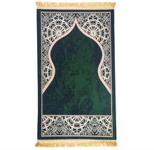 Load image into Gallery viewer, Kristal Velvet Prayer Mat - thick and comfortable for Adult