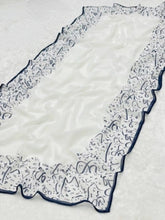 Load image into Gallery viewer, Arabesque Crepe Shawl ( شالات الأحرف العربية )