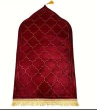 Load image into Gallery viewer, Velvet Prayer Mat - thick and spongy for Adult