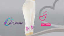 Load image into Gallery viewer, women&#39;s soft knee length tight pants - permanent printings
