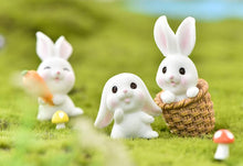 Load image into Gallery viewer, Bunny Ornament set- decoration (9 pieces)

