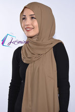 Load image into Gallery viewer, Elif instant Hijab Shawl ( شال كريب ايليف انستانت مع قمطة )
