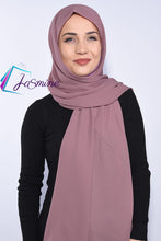 Load image into Gallery viewer, Elif instant Hijab Shawl ( شال كريب ايليف انستانت مع قمطة )