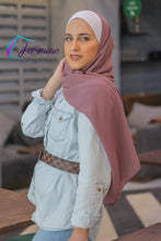 Load image into Gallery viewer, Plain Crepe Shawl (شال كريب سادة )