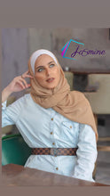 Load image into Gallery viewer, Plain Crepe Shawl (شال كريب سادة )