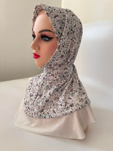 Load image into Gallery viewer, One-piece Lycra hijab with multiple patterns(حجاب رياضي قطعة واحدة ليكرا بنقوشات والوان مختلفة)

