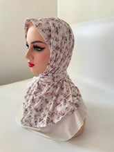 Load image into Gallery viewer, One-piece Lycra hijab with multiple patterns(حجاب رياضي قطعة واحدة ليكرا بنقوشات والوان مختلفة)
