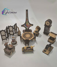 Load image into Gallery viewer, مجسمات خشبية صغيرة مستوحاة من التراث العربي الأصيل،
