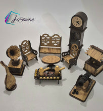 Load image into Gallery viewer, مجسمات خشبية صغيرة مستوحاة من التراث العربي الأصيل،
