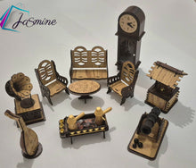 Load image into Gallery viewer, مجسمات خشبية صغيرة مستوحاة من التراث العربي الأصيل،
