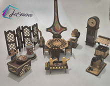 Load image into Gallery viewer, مجسمات خشبية صغيرة مستوحاة من التراث العربي الأصيل،
