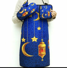 Load image into Gallery viewer, Ramadan Apron Set (مريول رمضان ثلاث قطع)
