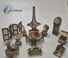 Load image into Gallery viewer, مجسمات خشبية صغيرة مستوحاة من التراث العربي الأصيل،
