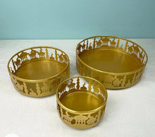 Load image into Gallery viewer, طقم صواني تقديم فاخرة بتصميم إسلامي راقٍ
