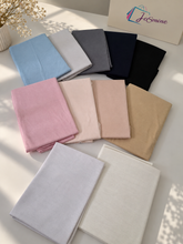 Load image into Gallery viewer, Two-piece Syrian cotton hijab ( حجاب قطعتين قطن سوري)
