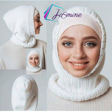 Load image into Gallery viewer, Knitwear trico Hijab for girls
