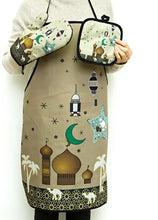 Load image into Gallery viewer, Ramadan Apron Set (مريول رمضان ثلاث قطع)
