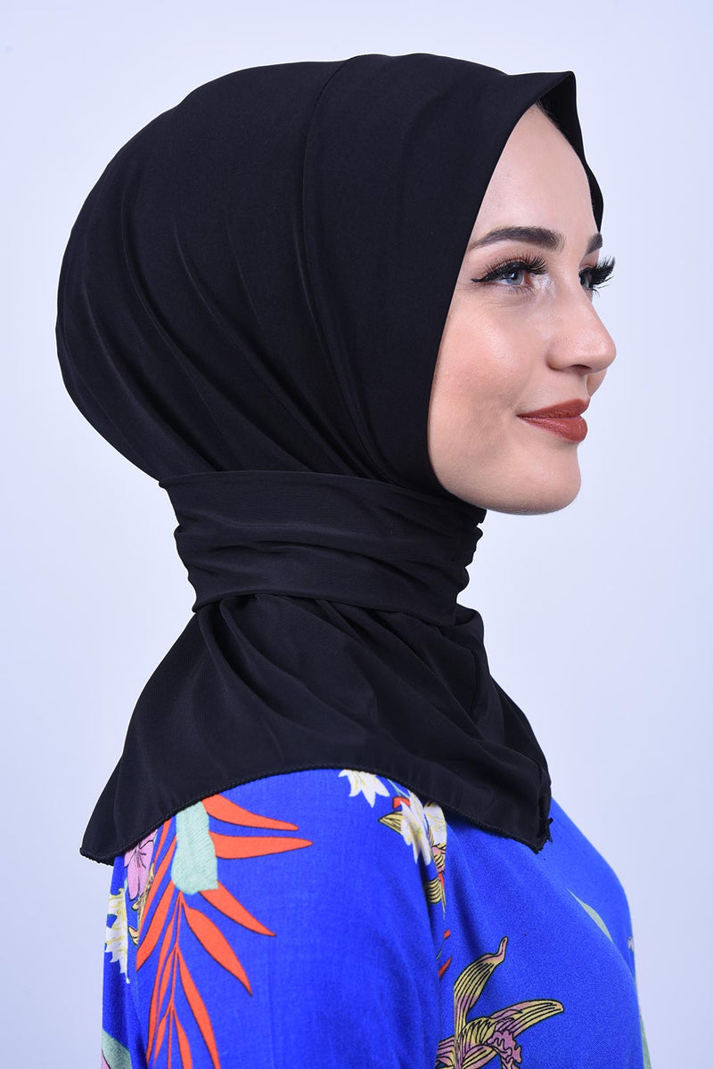 Yasmine fular one-piece Lycra Hijab – Jasmine Fashion E-store